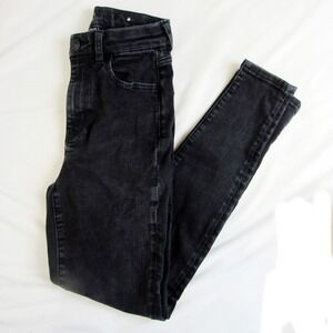 American Eagle Curvy Hi-Rise Jegging Black Ne(x)t Level Stretch Women's Size 2